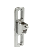 FHC Sliding Door Keeper 3/4" Wide Diecast - Chrome Finish