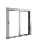 FHC Manual Deluxe Sliding Window OX or XO with Stainless Steel Sill