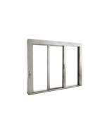 FHC Manual Deluxe Sliding Window OXO with Aluminum 1/2" Bottom Track