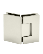 FHC Glendale Series 135 Degree Adjustable Glass-to-Glass Hinge for 3/8" to 1/2" Glass 
