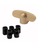 FHC Tee Crank Handle Universal With Adapter Champagne 