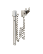 FHC Sliding Patio Door Pin Lock With Retaining Ball - Chrome Plated