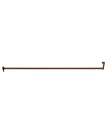 FHC Sliding Door Security Bar Lock - 48" Bronze 