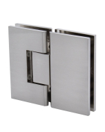 FHC Venice Series 180 Degree Adjustable Glass-to-Glass Hinge for 3/8" to 1/2" Glass