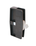 FHC Black Plastic - Sliding Screen Door Latch (Single Pack)