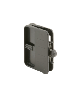 FHC Sliding Screen Door Handle And Internal Latch - Black Plastic (1-Set)