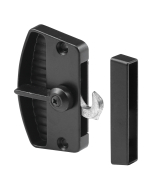 FHC Deluxe Latch And Pull - 2-3/8" - Diecast Construction - Painted Black (Single Pack)