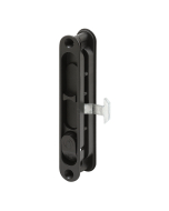 FHC Diecast Black - Flush Sliding Screen Door Latch (Single Pack)