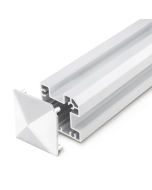 FHC Aluminum Windscreen 90 Degree Corner Post Kit 42"