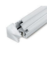 FHC Aluminum Windscreen 135 Degree Corner Post Kit - 72" Tall