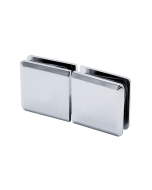 FHC Beveled 180 Degree Glass to Glass Pivotable Transom Clamp