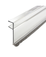 FHC Sliding Door Seal 98" Long - Clear Polycarbonate