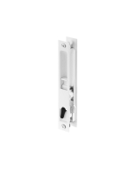 FHC 7-1/4" White - Diecast - Flush Mounted Sliding Patio Door Latch (Single Pack)