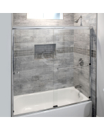 FHC Classic Series Tub Door Sliding Kit for 1/4" Glass 60" X 72"