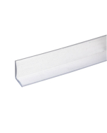 FHC Clear Vinyl 'L' Seal - 3/8" x 1/2" 