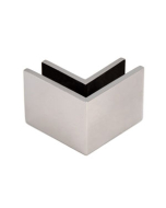 FHC 90 Degree Square Glass Clamps for Mall Fronts