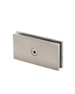 FHC Square 180 Degree Glass Clamp with 1 Hole