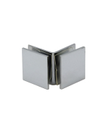 FHC Open Face Square - 90 Degree Glass Clamp for 3/8" and 1/2" Glass