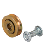 FHC Steel Ball Bearing Roller Replacement - 1" Diameter - Bolt And Nuts - 2pk