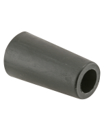 FHC 1-1/2" Black Rubber Sliding Door Bumper (2 Pack)