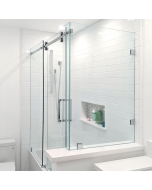 FHC Grande Series Denali 180 Deg Sliding Shower Door Kit for 1/2" Glass 