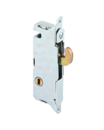 FHC Mortise Lock - Adjustable - Aluminum And Vinyl - 3-11/16” - Vertical Keyway - Round Face (Single Pack)