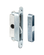 FHC Mortise Lock - 3-7/8" Mounting Holes On Center - Aluminum Housing - 45 Degree Keyway - Round Faceplate (Single Pack)