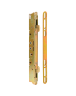 FHC 9-7/8" Steel - Multi-Point Door Lock And Keeper With 45 Degree Keyway For Sliding Patio Doors (1 Set)