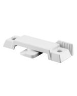 FHC Sash Lock For Vertical And Horizontal Sliding Windows -  2-1/4” Mounting Hole Centers - White Diecast (Single Pack)