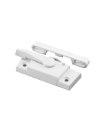 FHC Sash Lock - 2-1/16" Hole Centers - Right-Hand - Betterbilt 350 Series Vertical Sliding Windows - Diecast Zinc - White - (Single Pack)