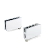 FHC Flush Mount Cabinet Pivot Hinges for 1/4" to 5/16" Glass