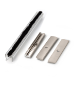 FHC Weatherstrip Kit With Clear Polycarbonate Square Channel - 95" Length