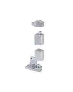 FHC 3/4" Offset Pivot Hinge Set Flush with Frame Face
