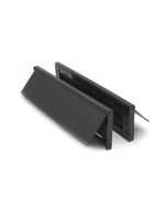 FHC Draft Free Mail Slot 3" x 11-1/2" - Black Anodized