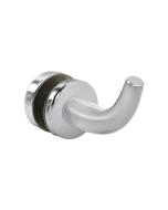 FHC Glass Mount Towel/Robe Hook