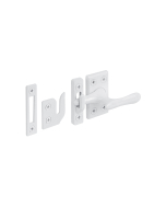 FHC Casement Lock - White - 3 Keepers - Screws (1 Set)