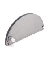 FHC Half-Round Ticket Window - 8" x 4"