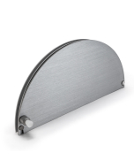 FHC Half-Round Ticket Window - 12" x 6"