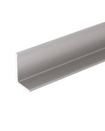 FHC Alum L-Bar Extrusion .875" Back .375 Leg .0625" Wall Thickness 144" Length - Satin Anodized