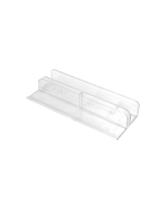 FHC Clear Nylon - Tub And Shower Enclosure Bottom Guide (2 Pack)