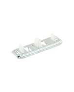 FHC Stamped Steel - Adjustable - Closet Door - Floor Guide (2 Pack)