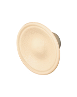 FHC 1-13/16" - Ivory Plastic Bi-Fold Door Pull Knob (2 Pack)