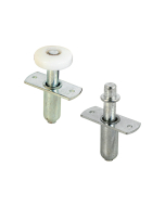 FHC Top Pivot And Guide Wheel - 3/8 In Diameter - Steel/Plastic - Mill