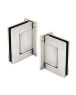 FHC Panorama Series Self Closing Hydraulic Hinges - Sold In Pairs - Wall Mount