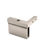 FHC Cambria Square Pivot Hinge L-Wall Mount 3/8" Glass Front
