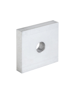 FHC Aluminum Drain Block - 2-1/2" x 2-3/4" x 1/2" - 10pk