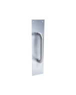 FHC 15" x 3-1/2" Plate with 8" Round Solid Handle Pull