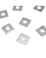 FHC 3/4" x 3/4" Square Thin Metal Washer - 10/pk