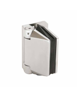 FHC Polaris 125 Series Gate Hinge Glass-to-Wall or Post for 3/8" - 1/2" Glass  Steel