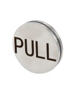 FHC 2" (51 mm) Round Push/Pull Disc Set Tape Applied